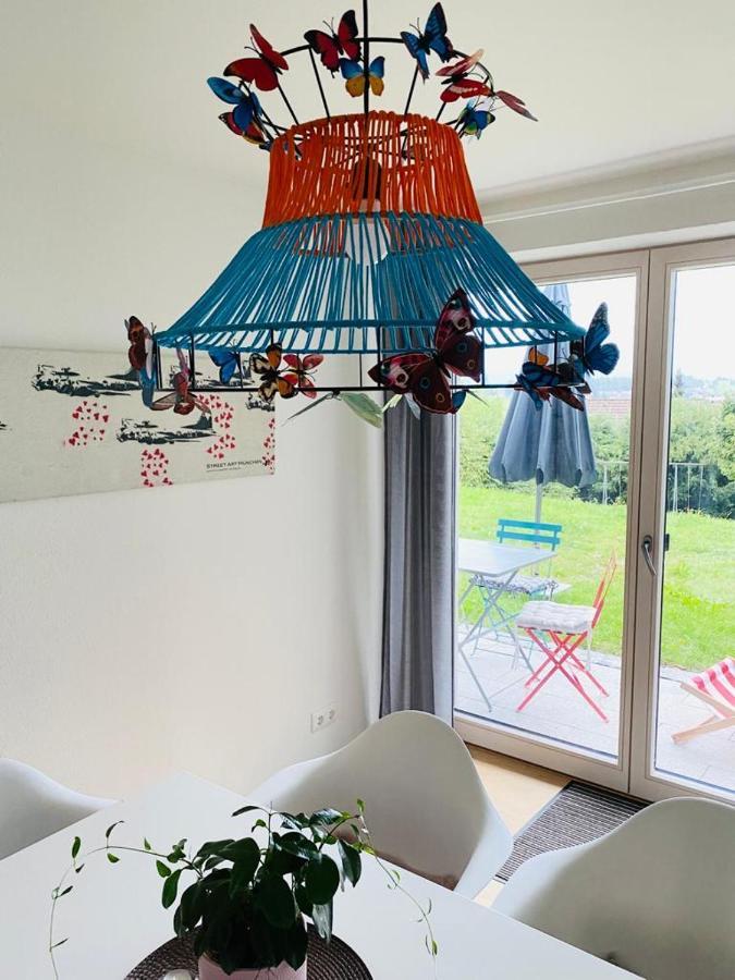 Ferienwohnung Mit Traumblick Und Grossem Garten 林登贝格 外观 照片
