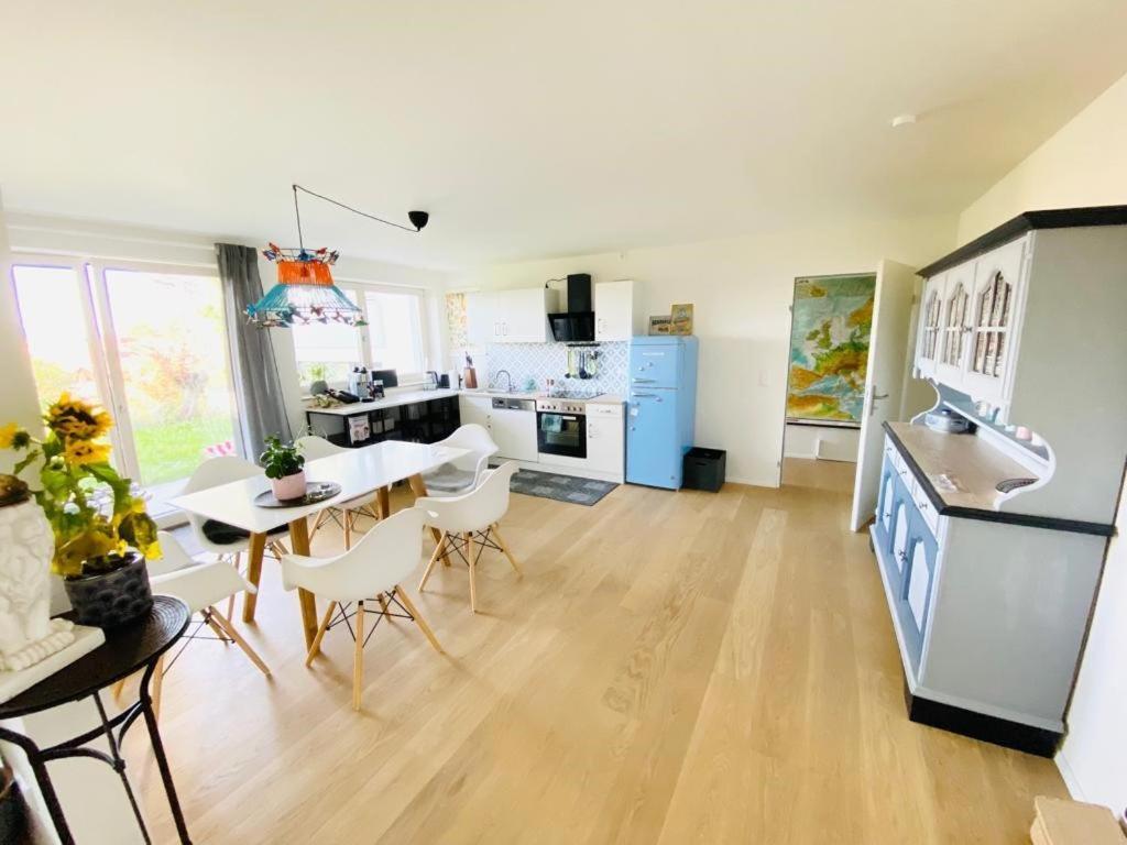Ferienwohnung Mit Traumblick Und Grossem Garten 林登贝格 外观 照片